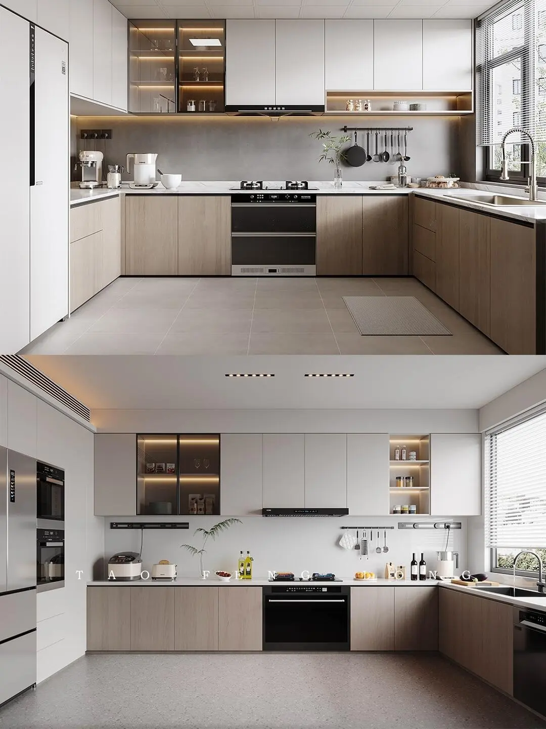 厨房装修案例图