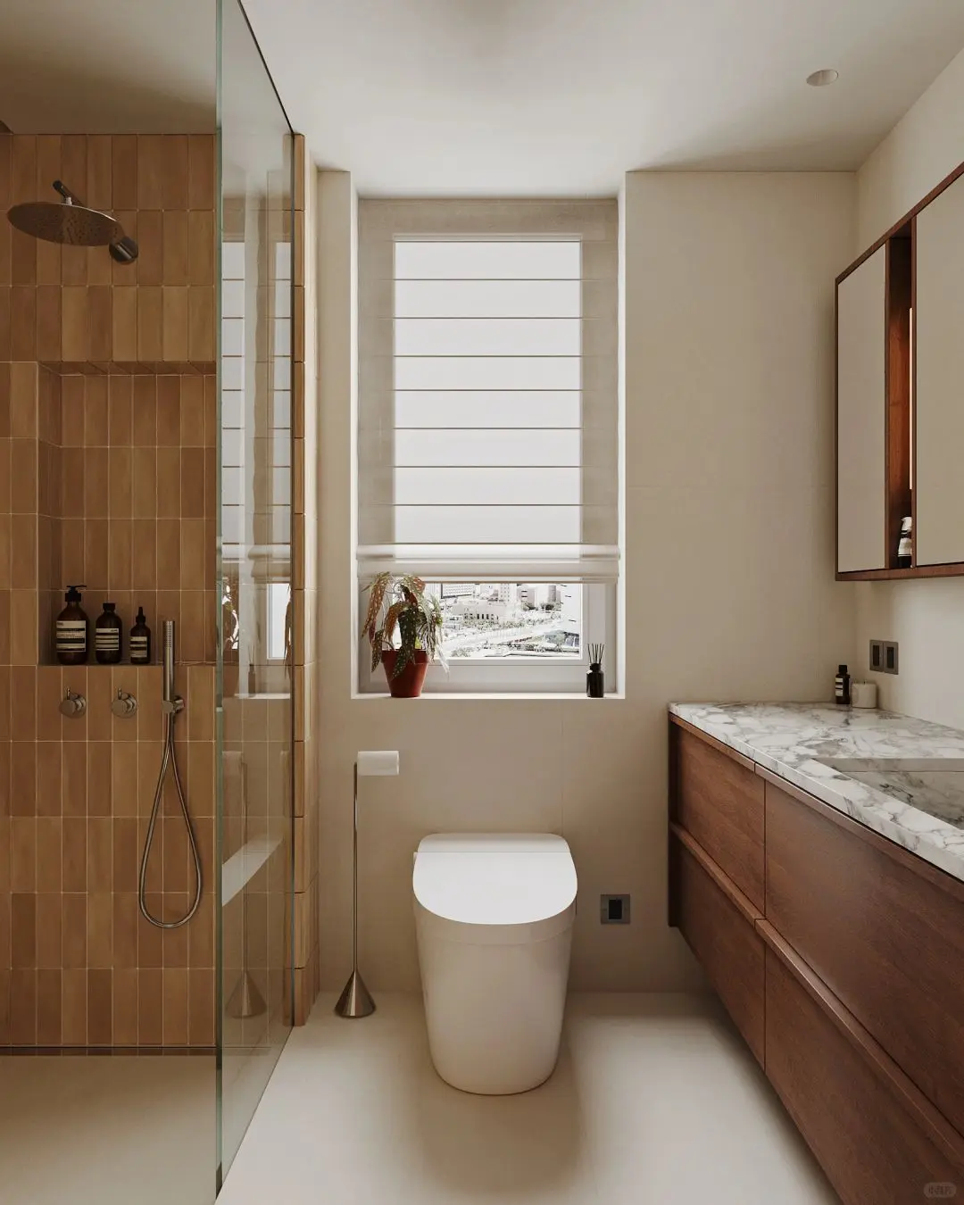 卫生间装修案例图