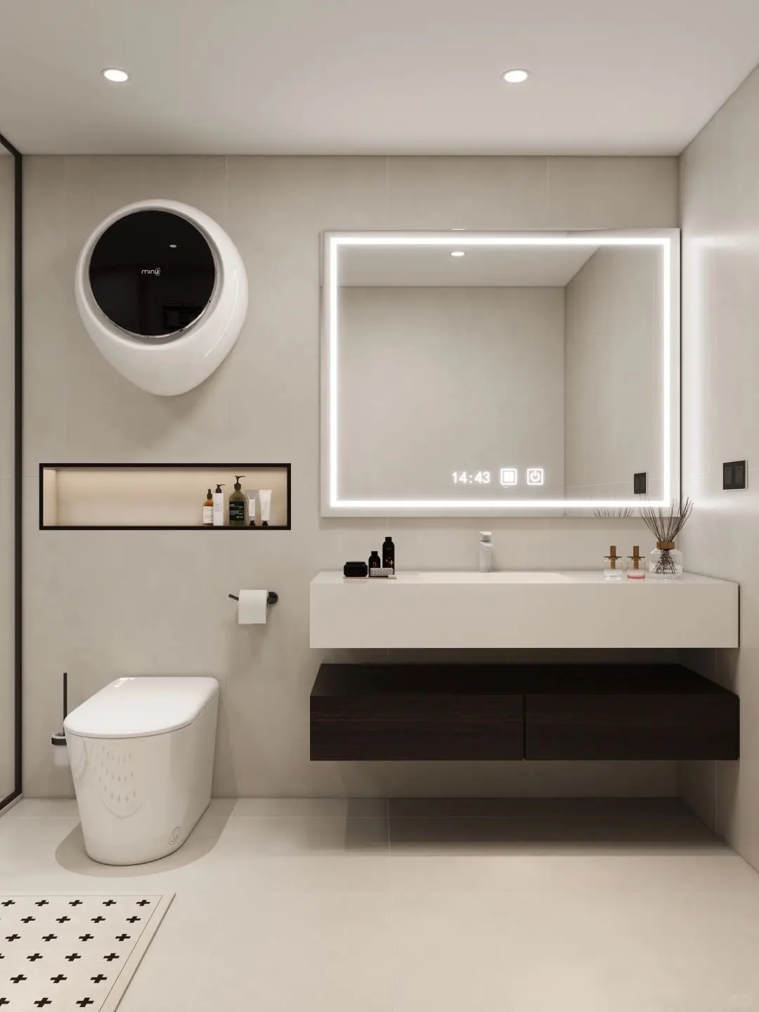 卫生间装修案例图