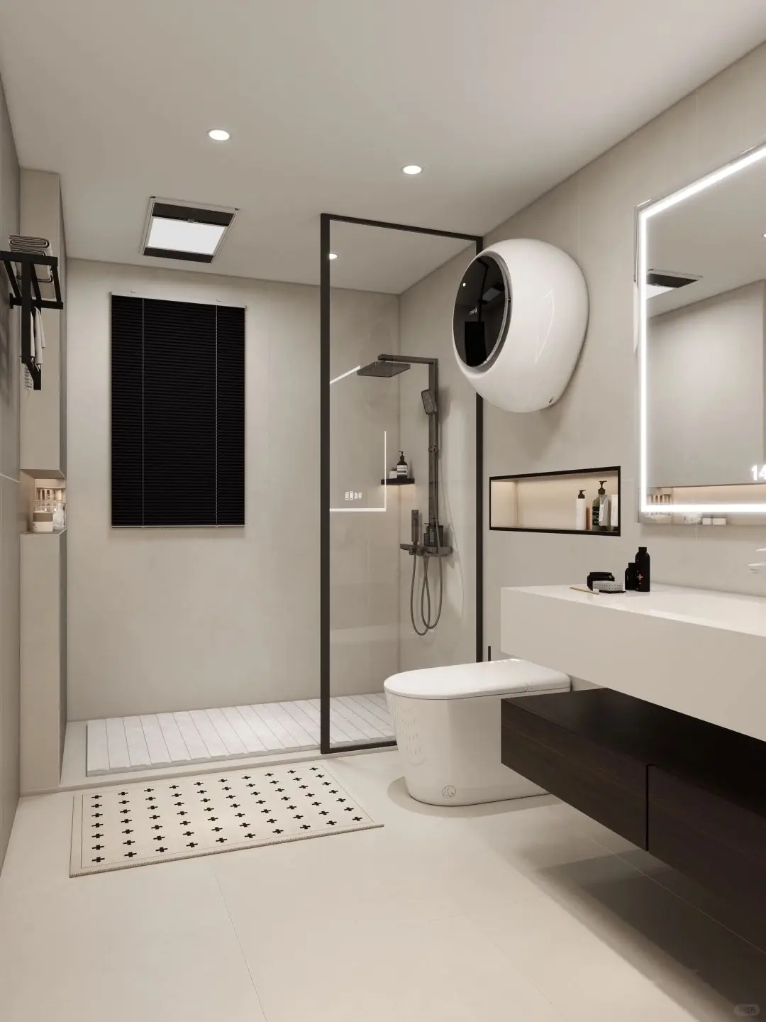 卫生间装修案例图