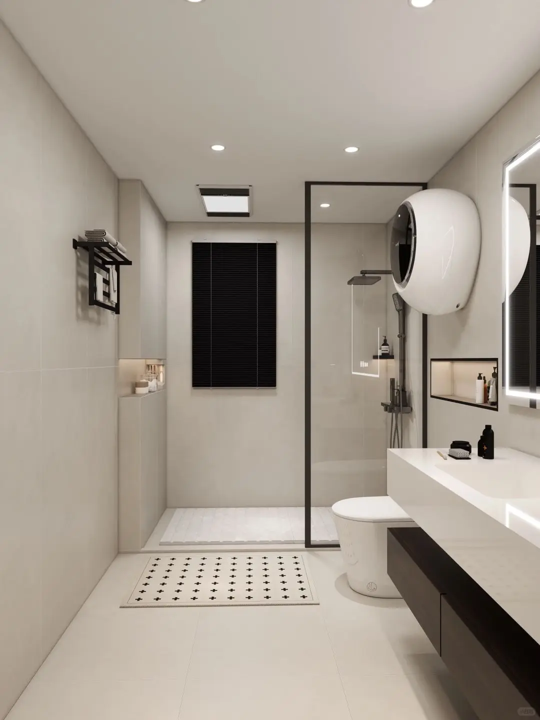 卫生间装修案例图