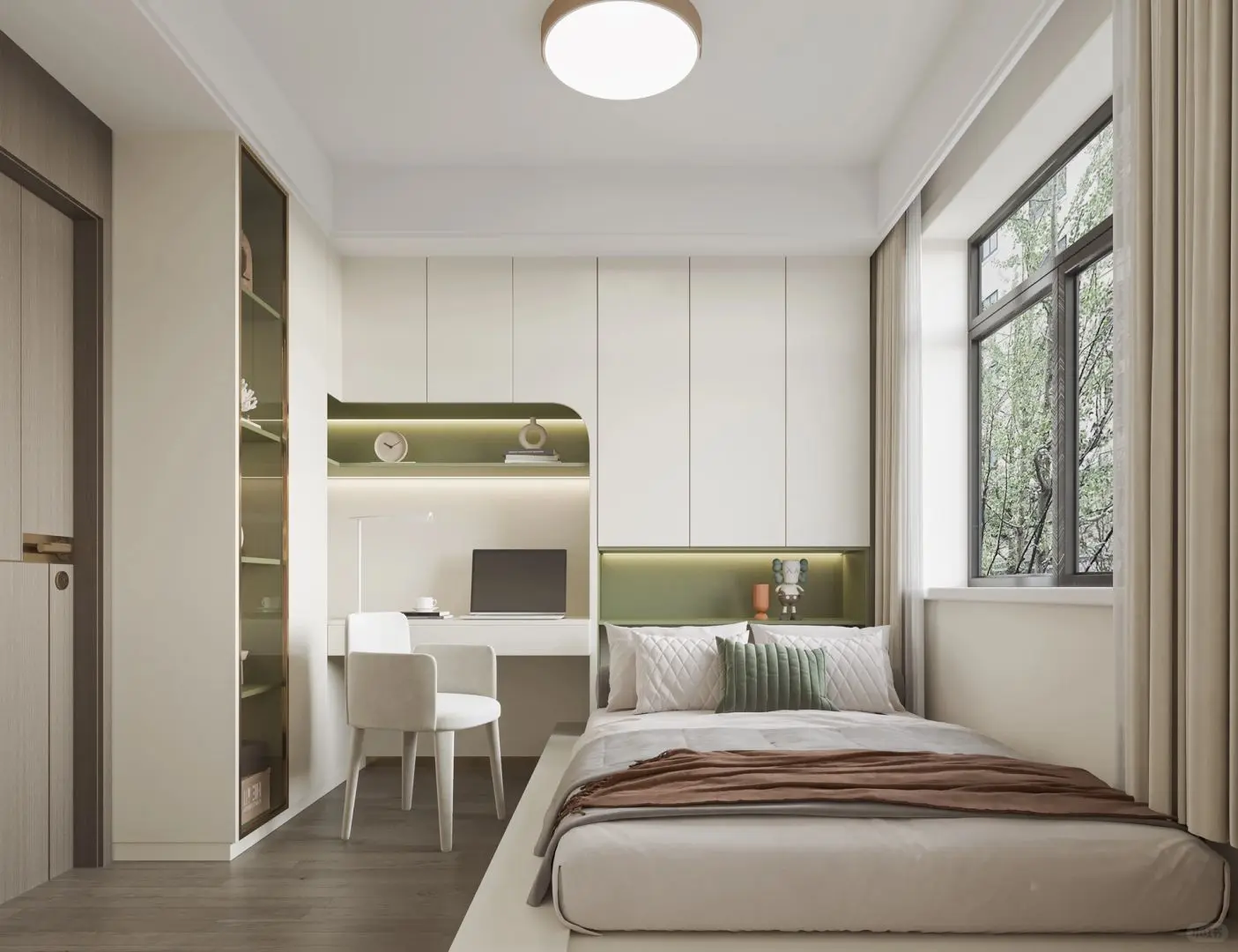 儿童房装修案例图