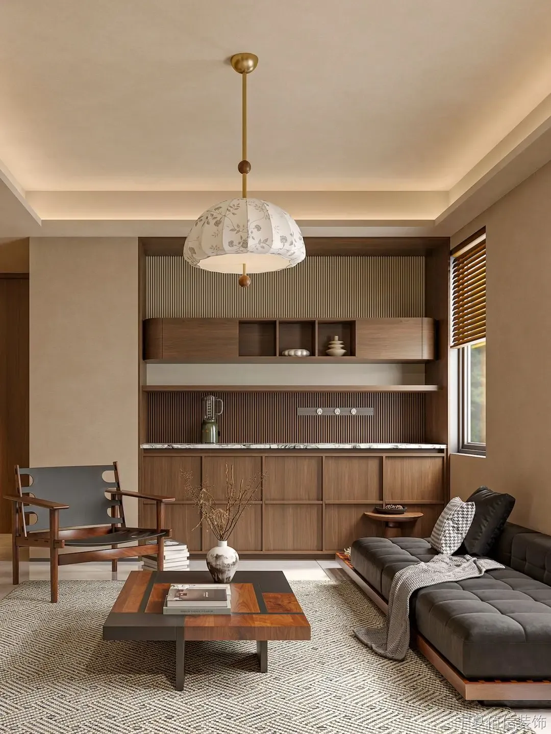 新中式装修案例图