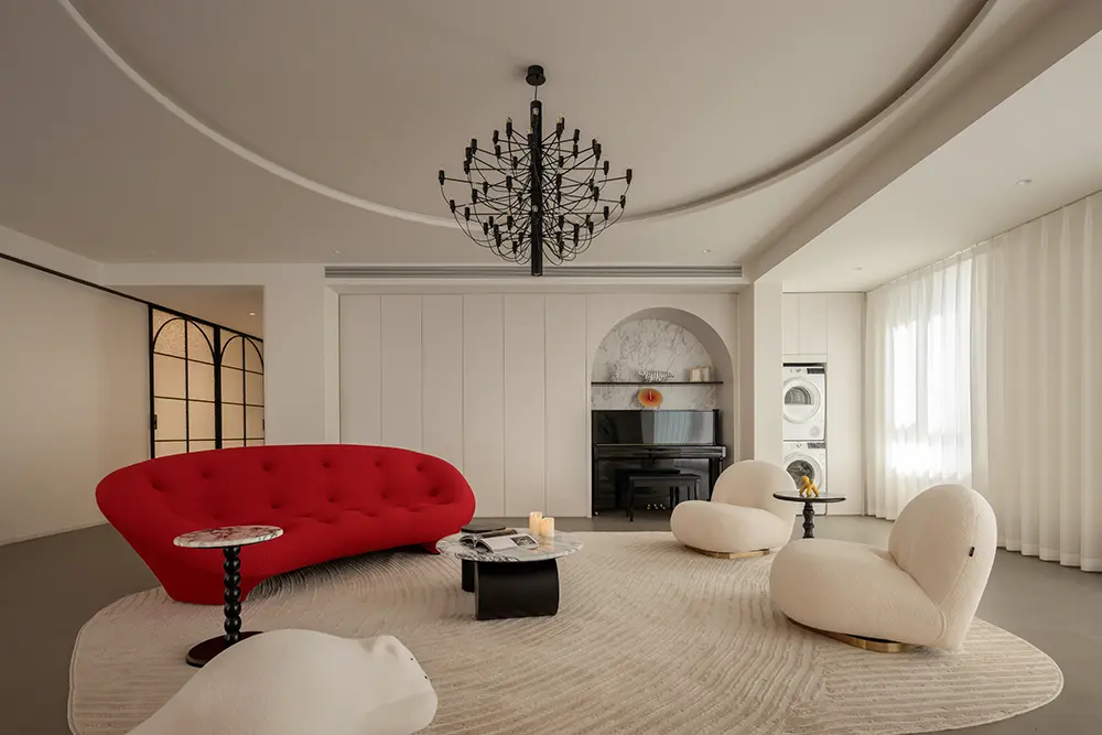 奶油风装修案例图