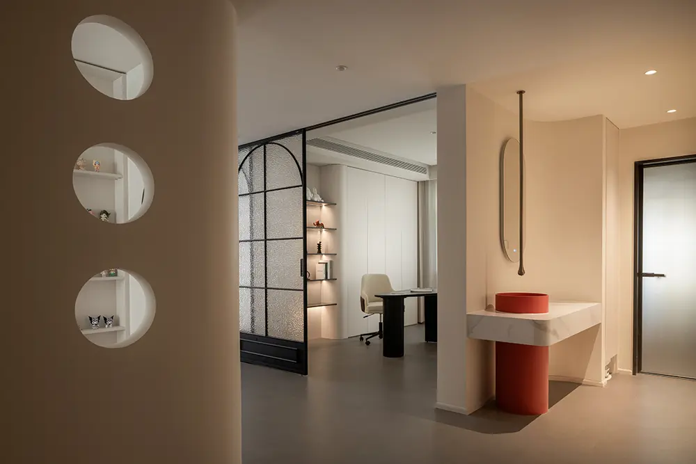 奶油风装修案例图