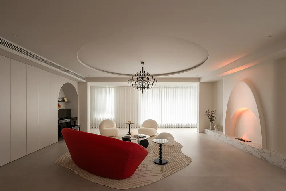 奶油风装修案例图