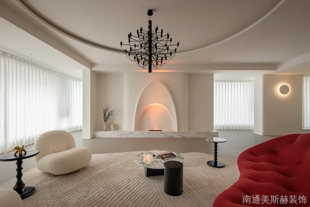 奶油风装修案例图