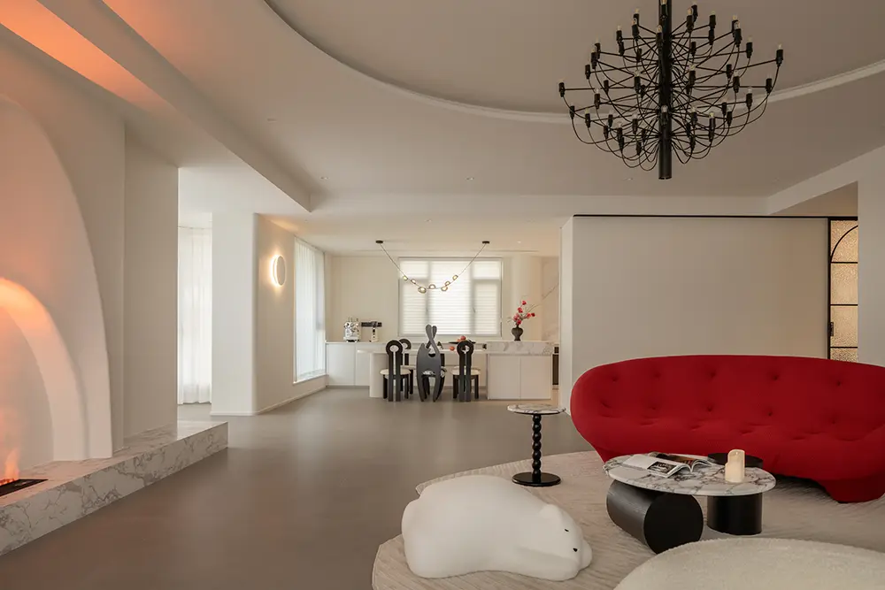 奶油风装修案例图