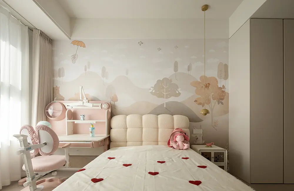 奶油风装修案例图