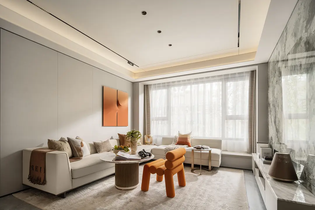 现代简约卧室装修案例图