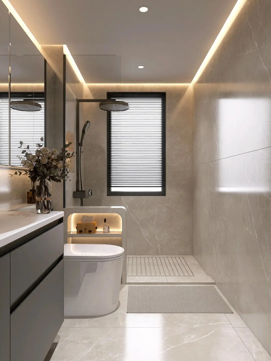 卫生间装修案例图