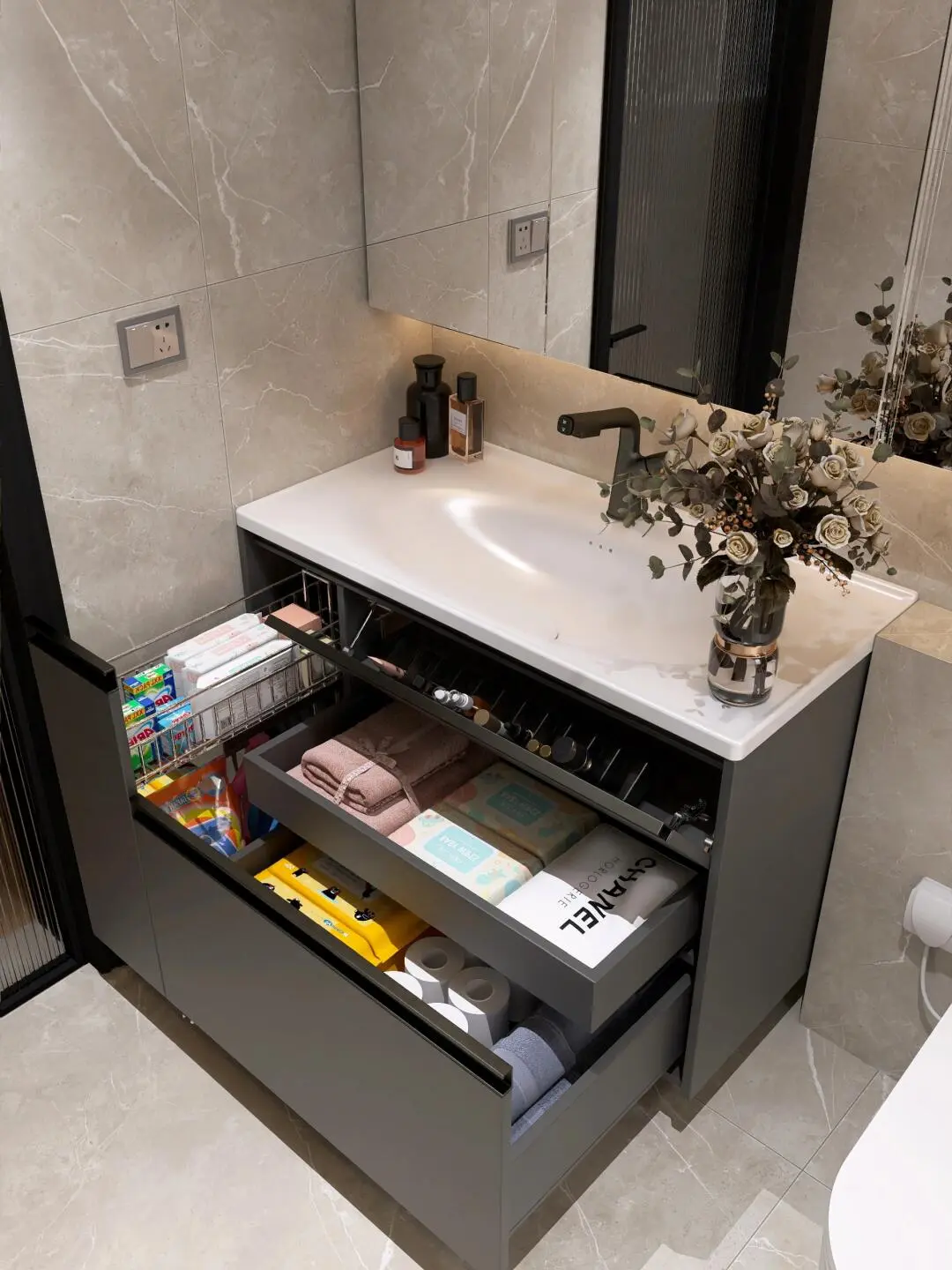 卫生间装修案例图