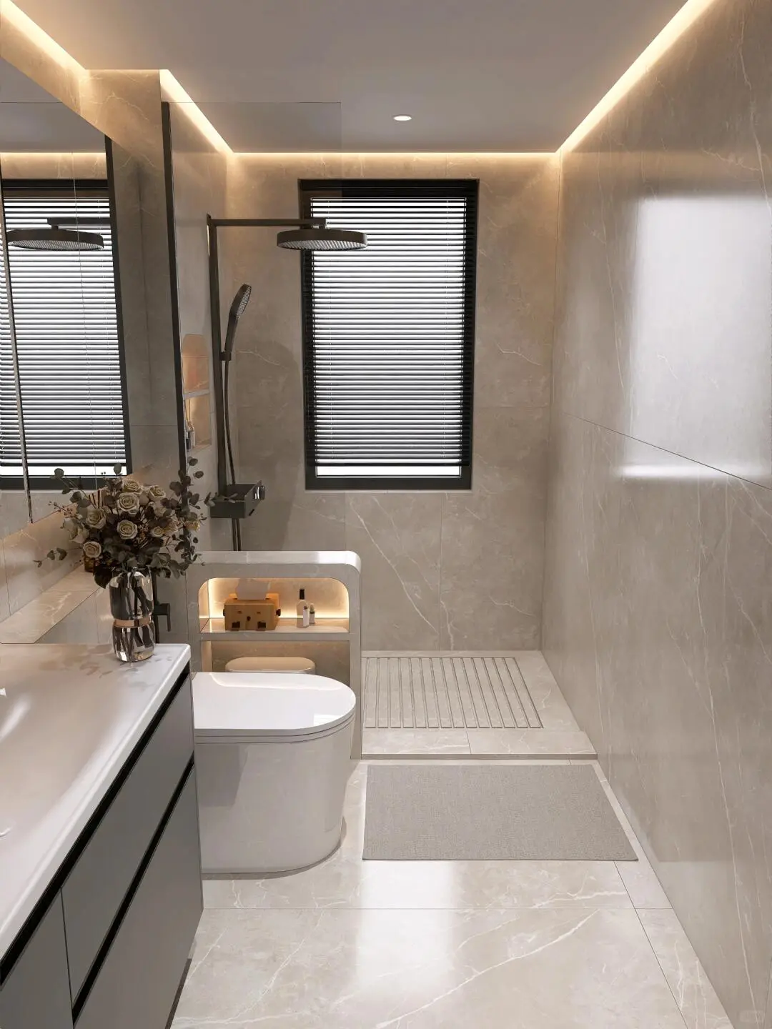 卫生间装修案例图