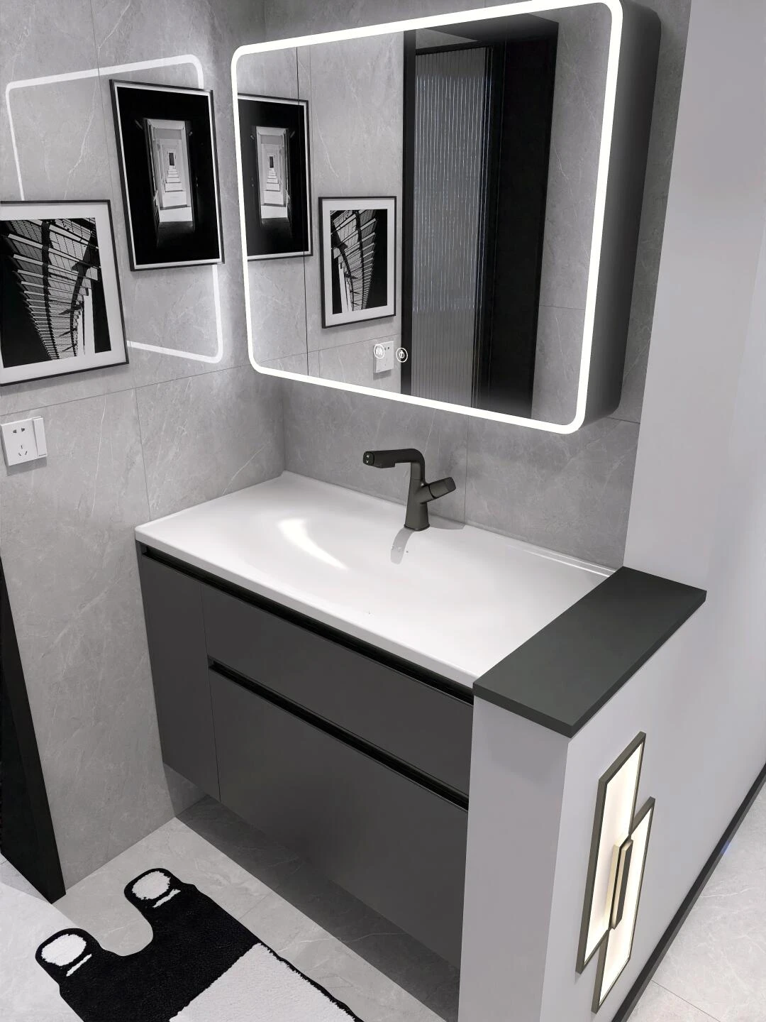 卫生间装修案例图