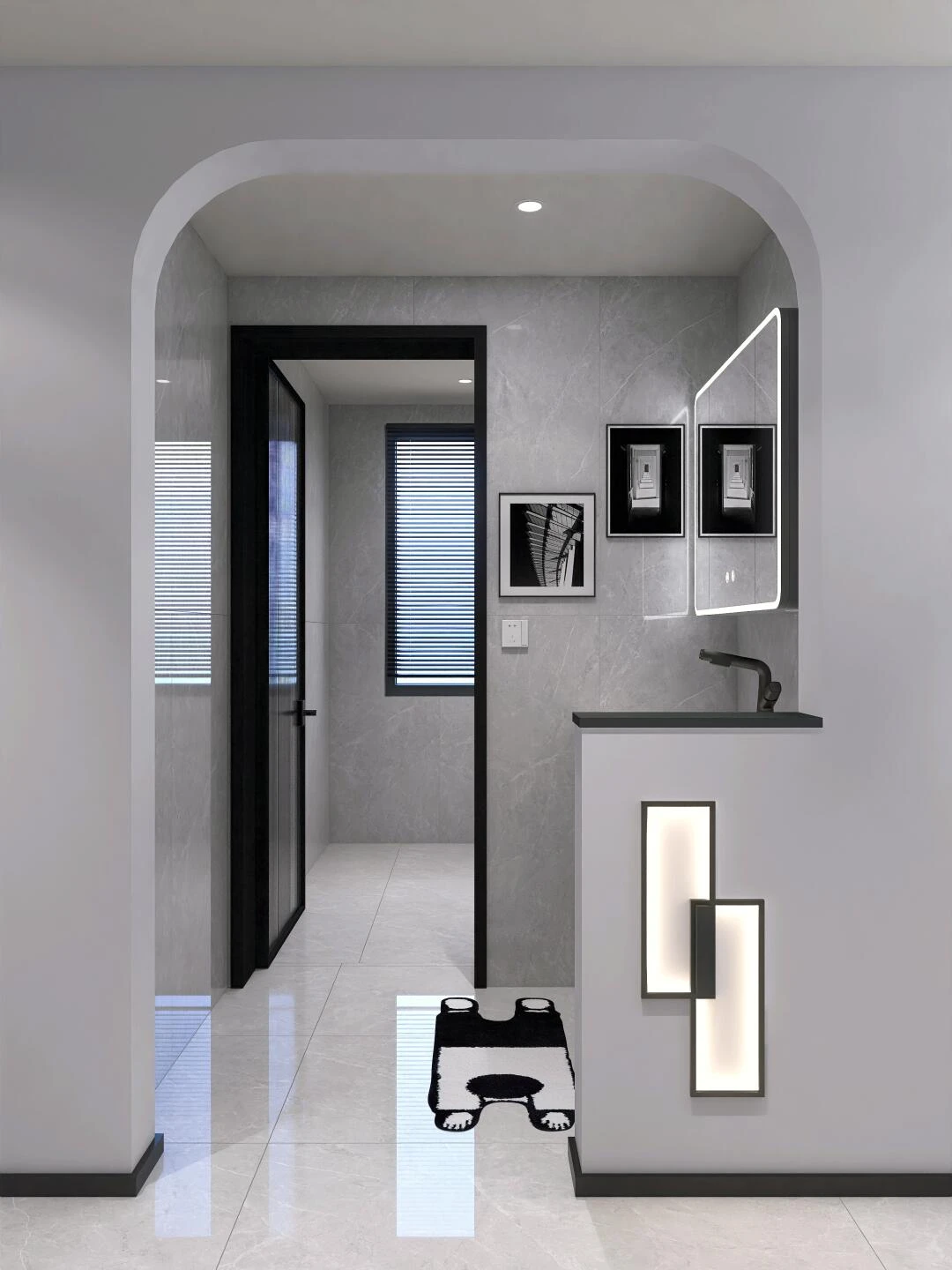 卫生间装修案例图