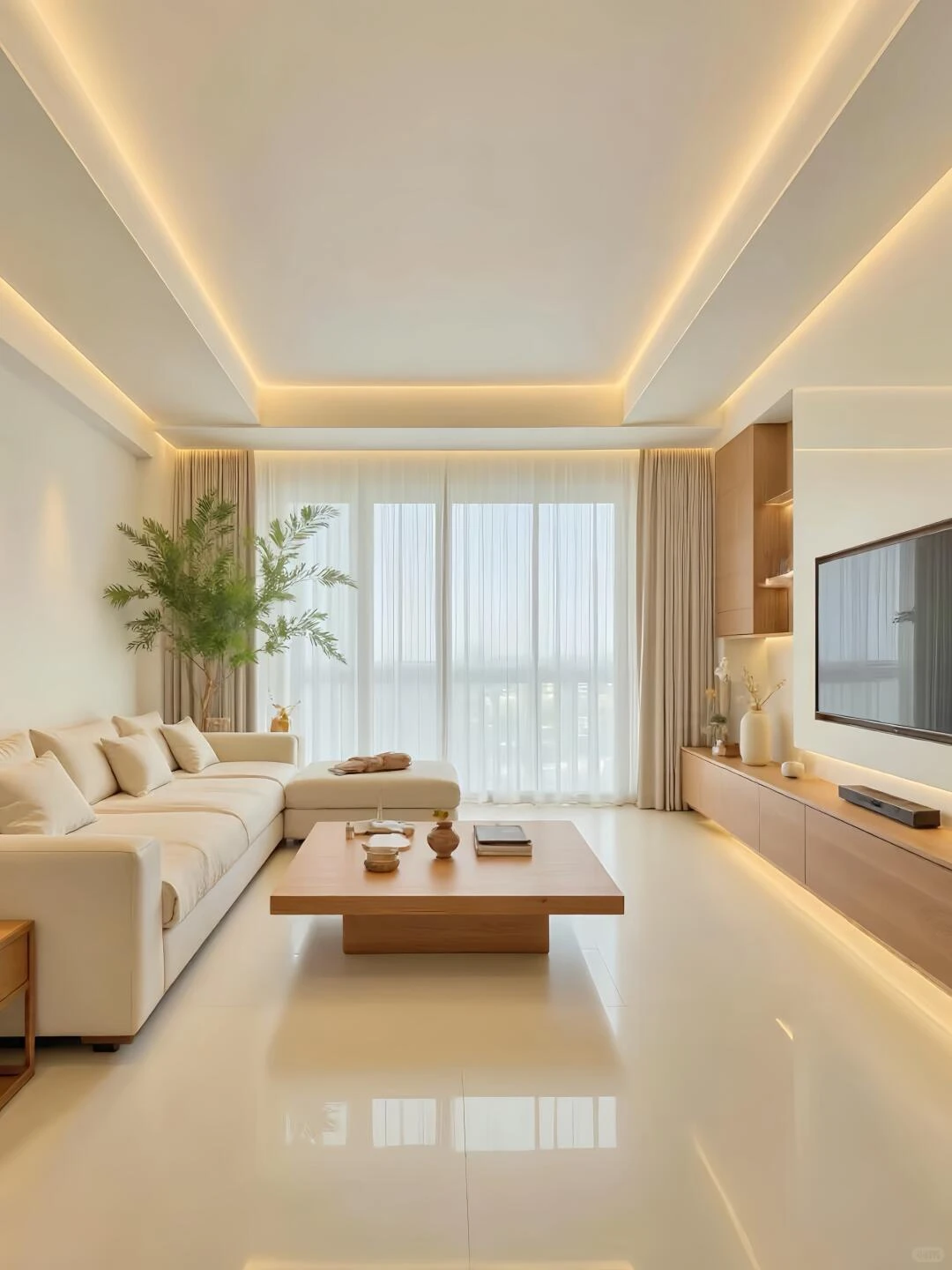 原木风装修案例图