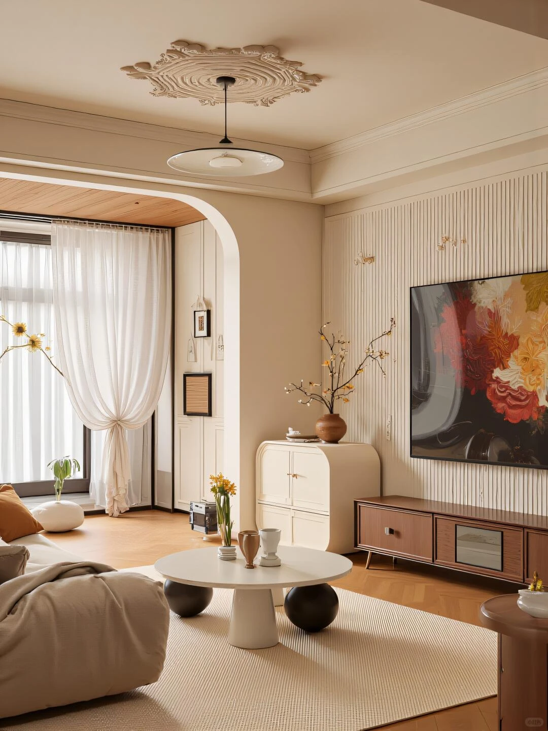 客厅装修案例图