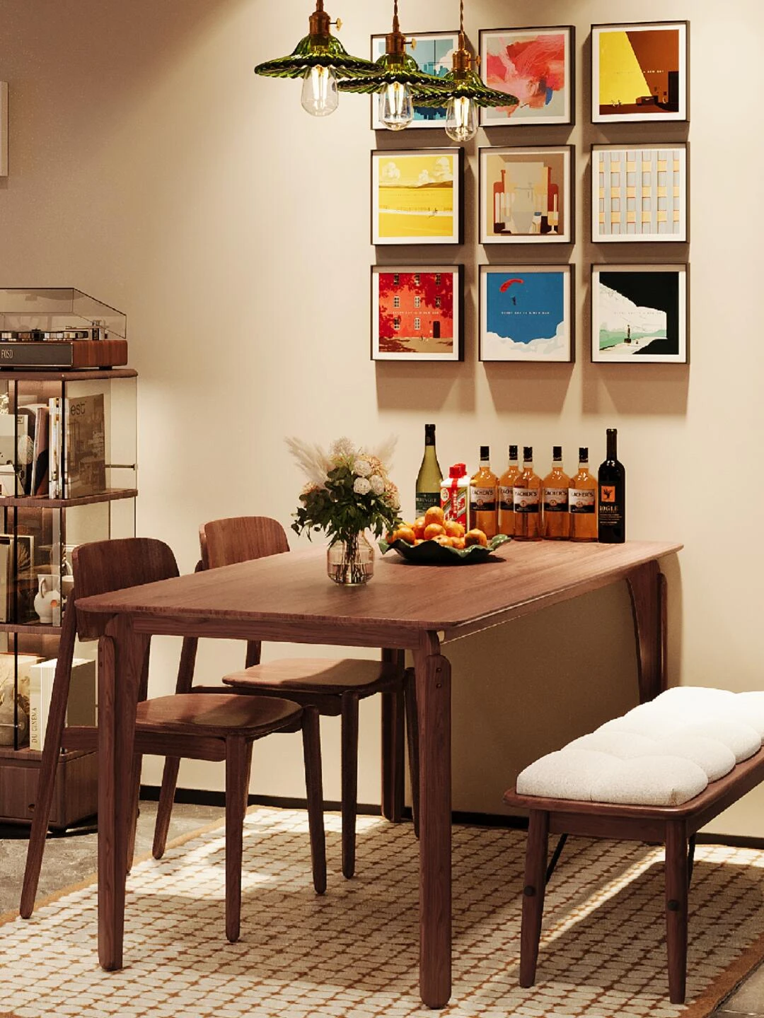 复古风装修案例图