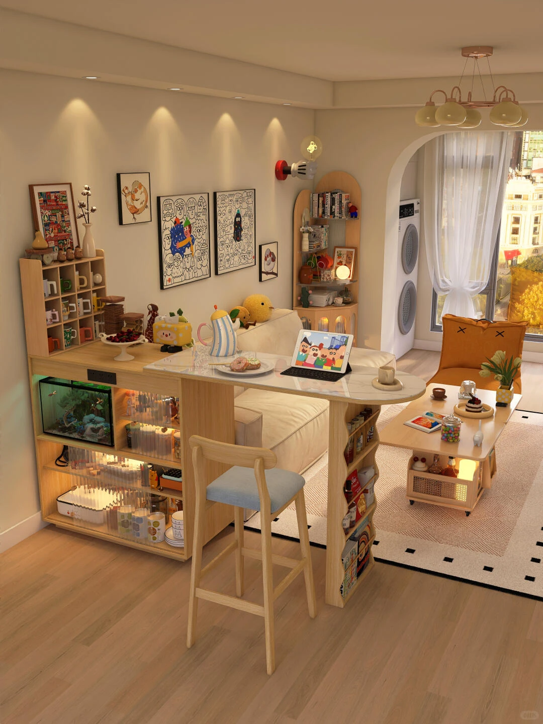 客厅装修案例图