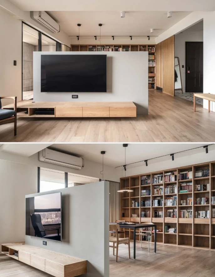 大庆新城枫景72㎡两室一厅实用装修设计