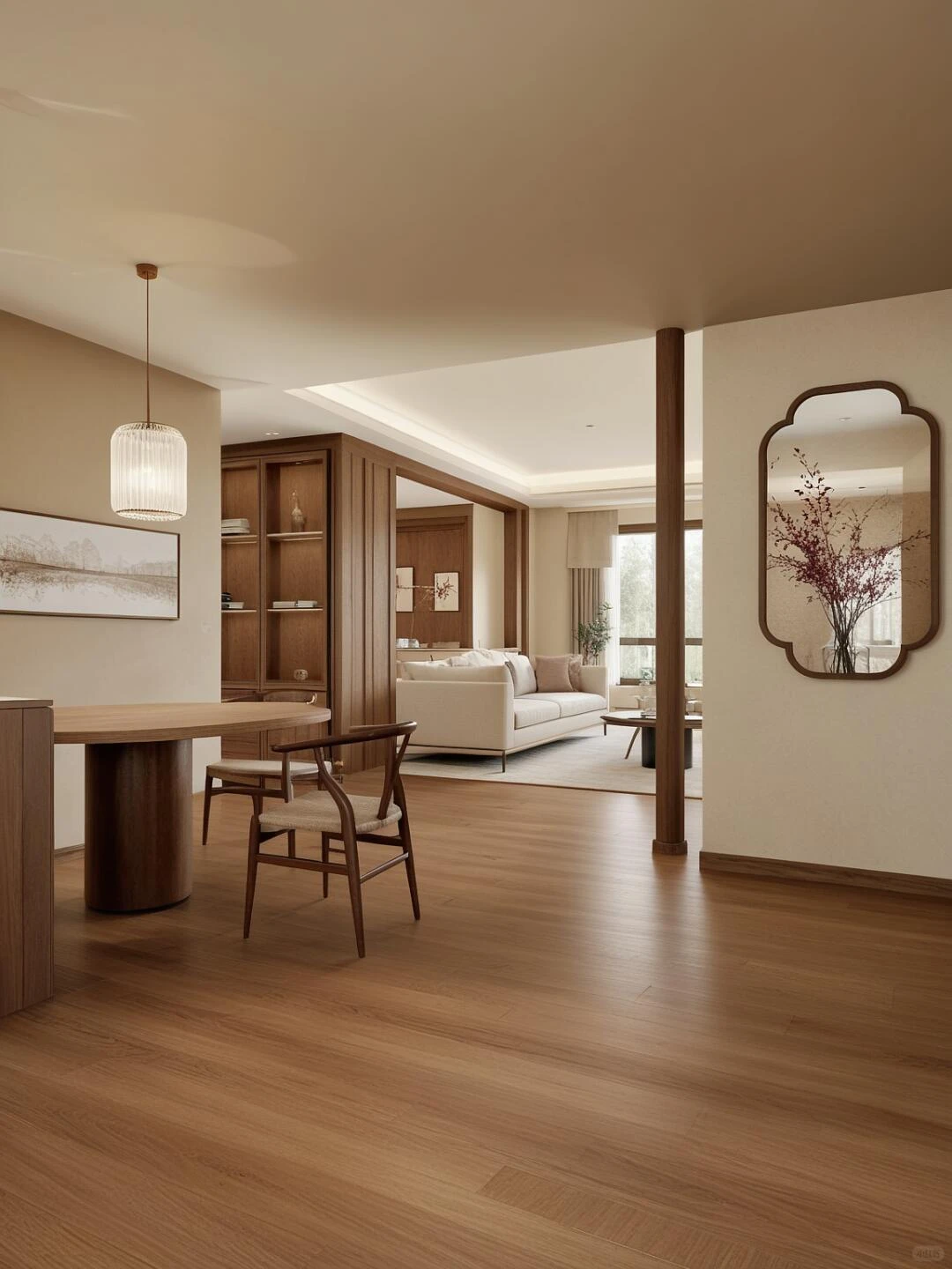 新中式装修案例图