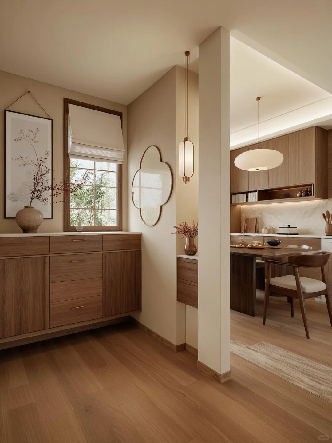 江门滨江誉峰新中式户型设计适配方案