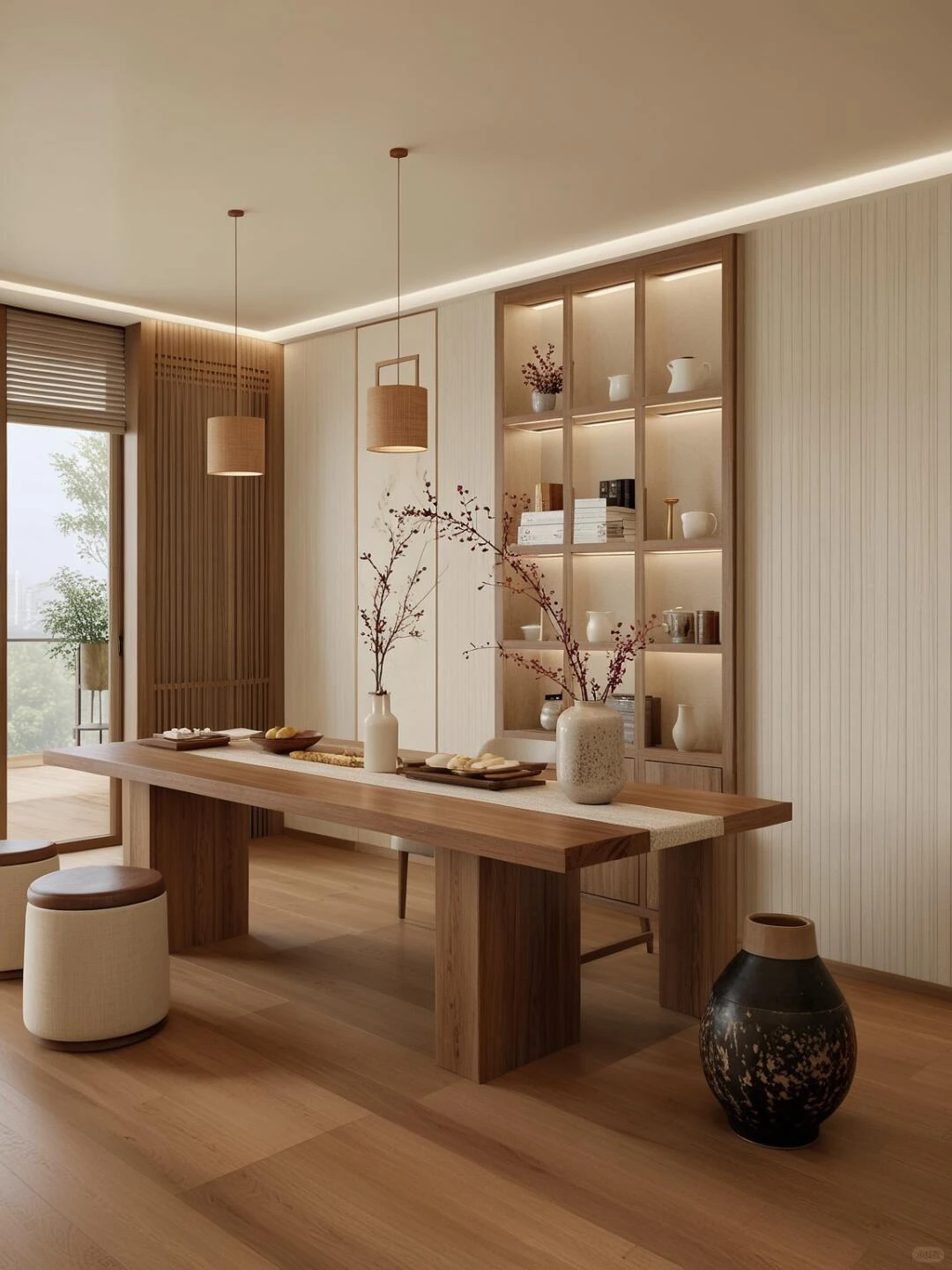 新中式装修案例图