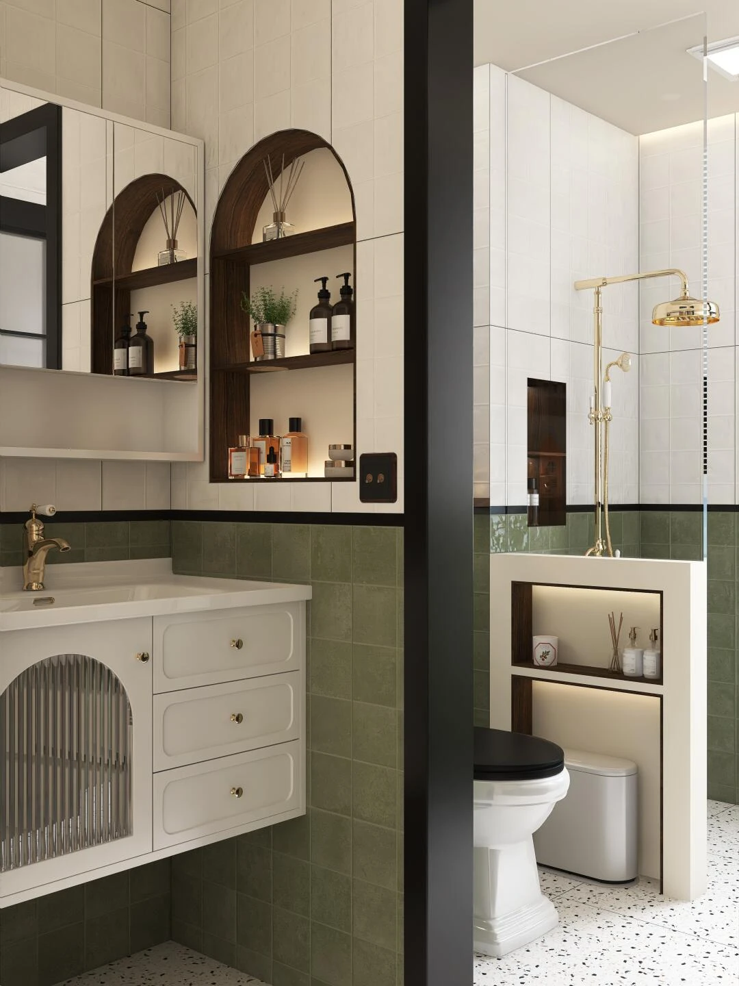 卫生间装修案例图