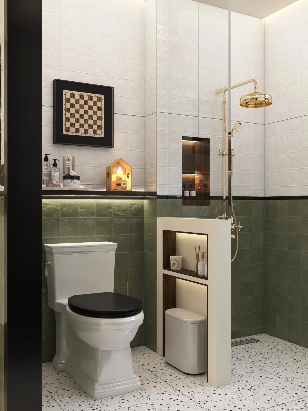 卫生间装修案例图