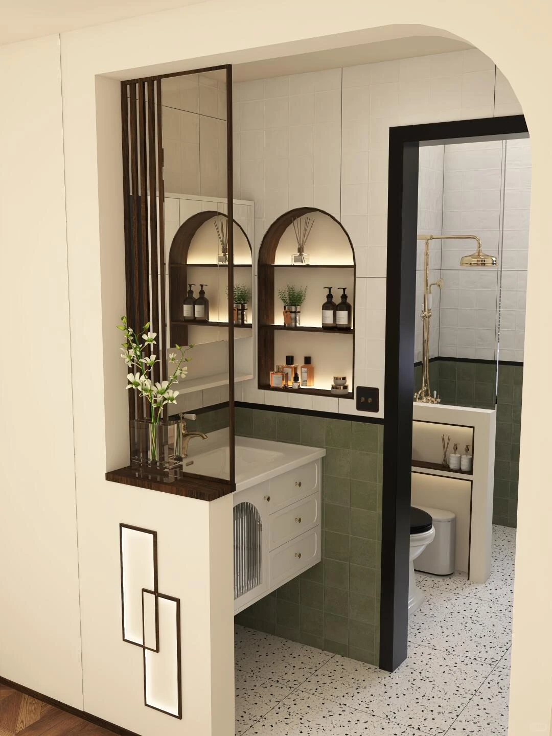 卫生间装修案例图