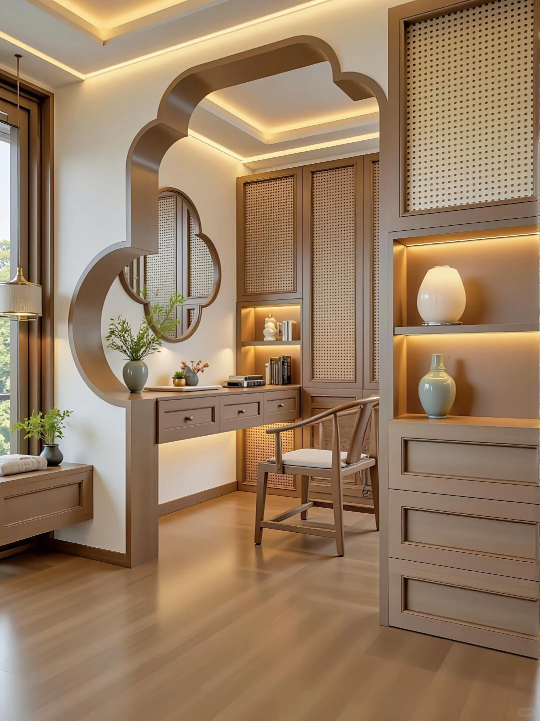 新中式装修案例图