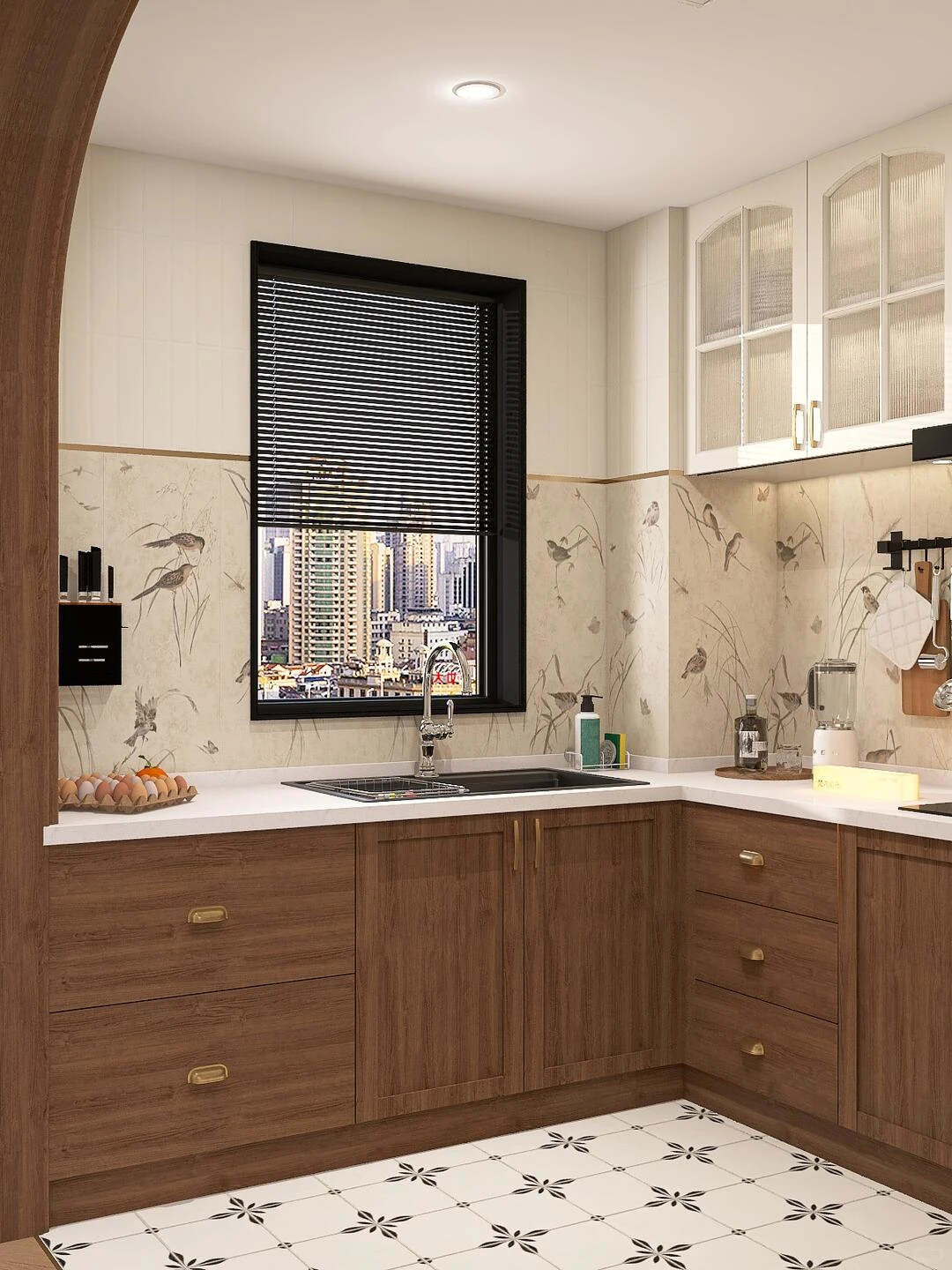 厨房装修案例图