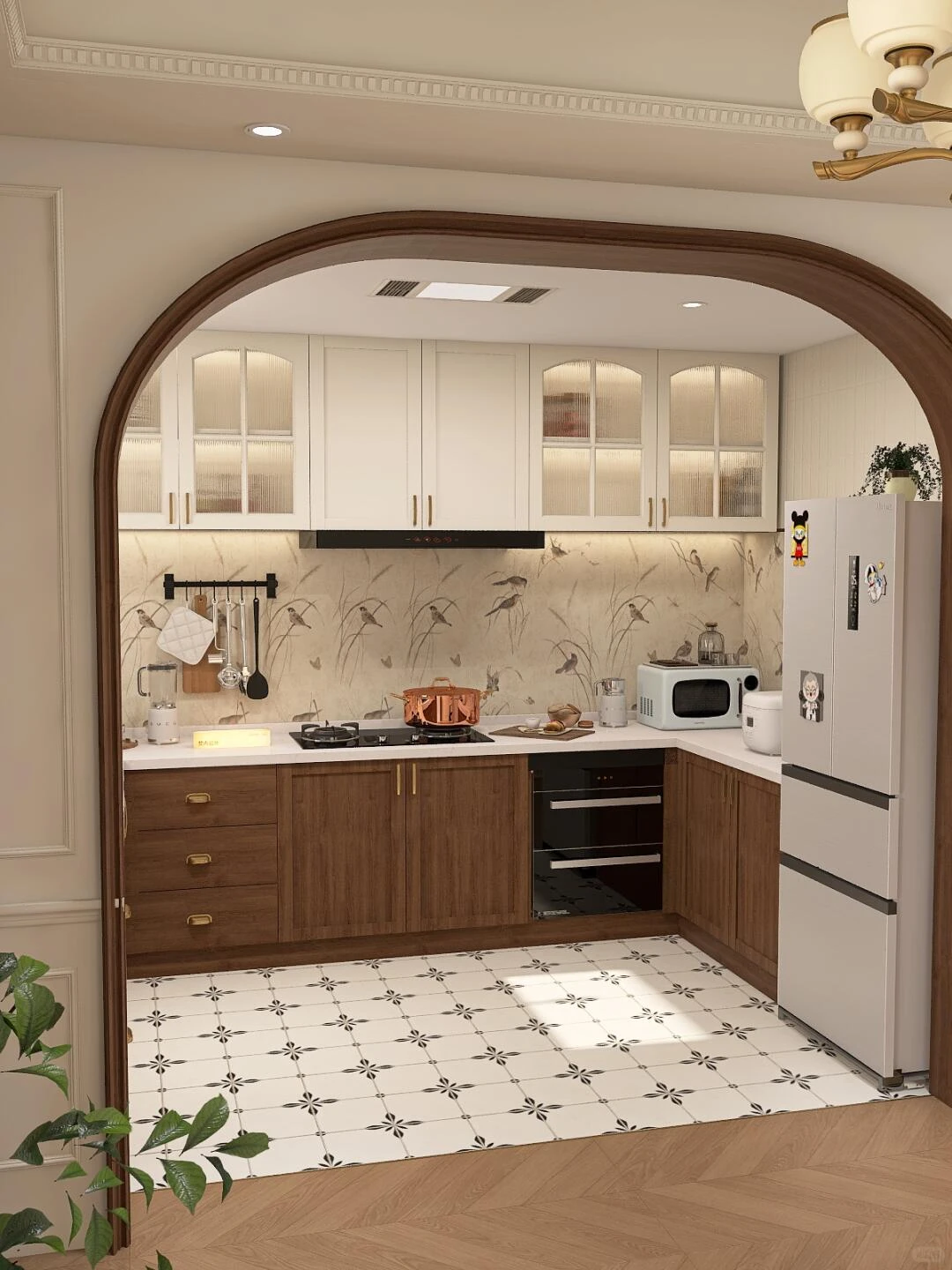 厨房装修案例图